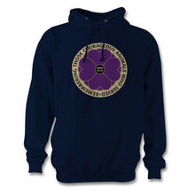 Load image into Gallery viewer, "Remembering the Animals 365 Days " Purple Poppy Hoodie