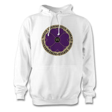 Load image into Gallery viewer, "Remembering the Animals 365 Days " Purple Poppy Hoodie