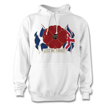 Load image into Gallery viewer, VE DAY  "Lest We Forget" Hoodie