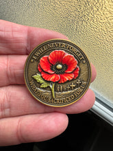 Load image into Gallery viewer, The sacred Poppy Coin