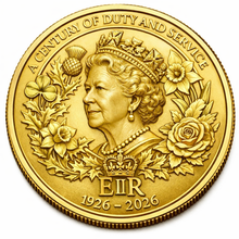 Load image into Gallery viewer, Queen Elizabeth II Centenary Gold Coin