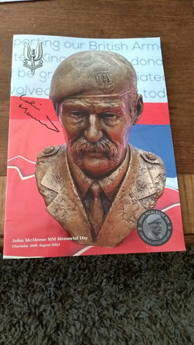 John McAleese MM Memorial Day Souvenir Booklet