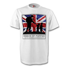 Load image into Gallery viewer, Ribbon of Poppies UK &amp; Commonwealth - Sowing The Seeds T Shirt