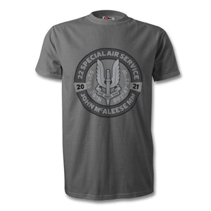 22 SAS "Stirling Lines"  John McAleese MM 2021 T-Shirt