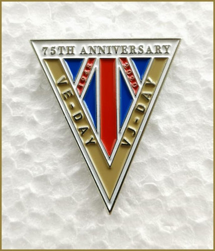 VE/VJ Day 75th Commemoration and Celebration (limted editon collectors badge)