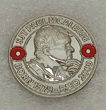 Load image into Gallery viewer, ORDER NOW - SJT Paul McAleese Remember Me Coin